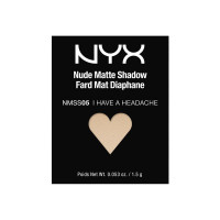Профессиональные матовые тени NYX Cosmetics NUDE MATTE PRO SHADOW REFILLS
